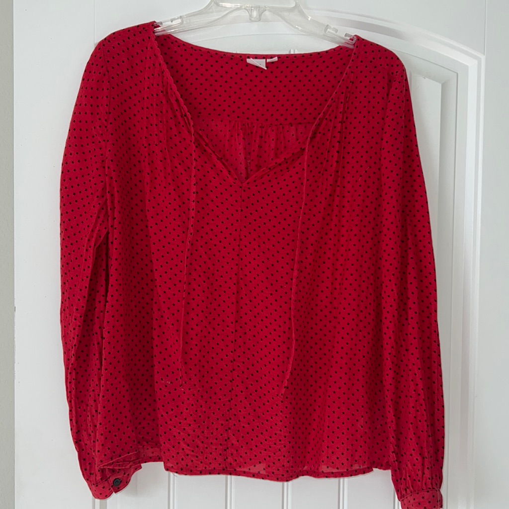 Gap Brand Red Top